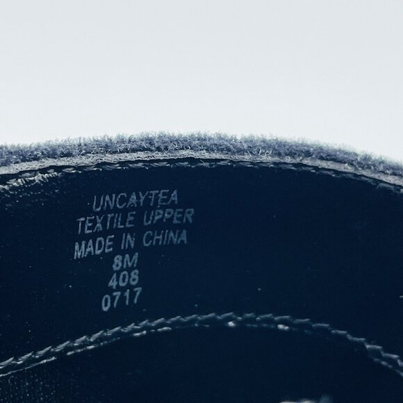 Unisa Shoes Womens Size 8 M Black Embossed Heels Ankle Booties Zip Velvet - Picture 11 of 12